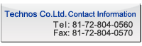 Technos Co., Ltd. Contact Infomation