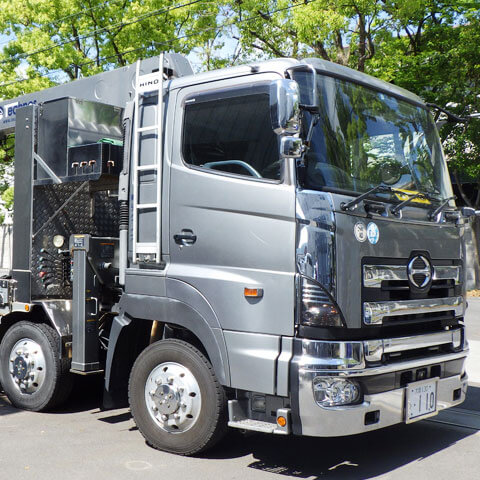 10tユニック車(エアサス仕様)