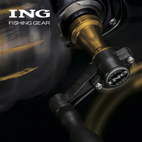 ING FISHING GEAR スーパーライト カスタムハンドル